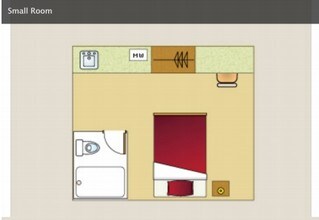 Small East floor plan